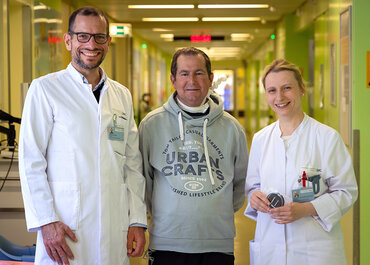 Bild zur Presseinformation "Innovative Herzmedizin: UMG setzt neuartigen Vorhof-Herzschrittmacher nach Transplantation ein"